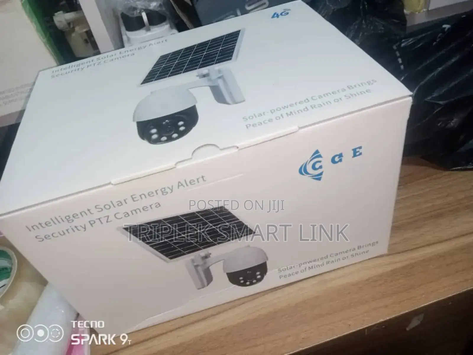 Solar 4g Intelligent Solar Energy Alert Security PTZ Camera