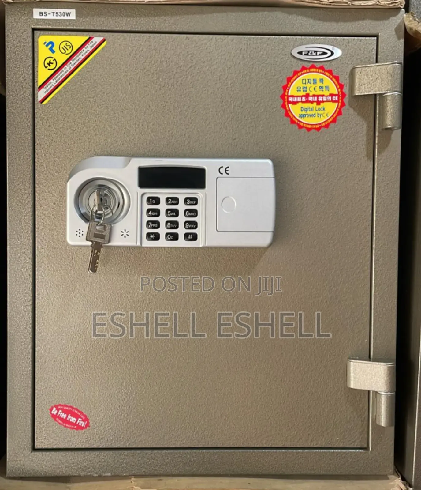 1 Door Anti Buglers Bullet/Fireproof Safe