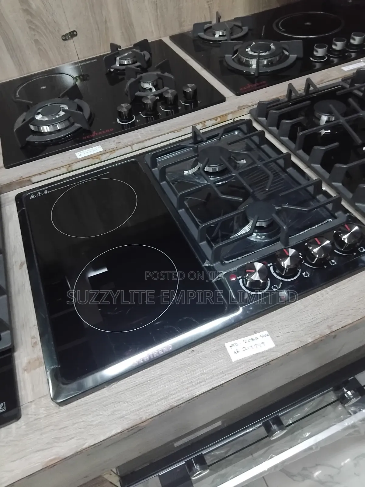 Newtrend 50 By 50 Inbuilt Cooker 2gas 2 Electric Cooker