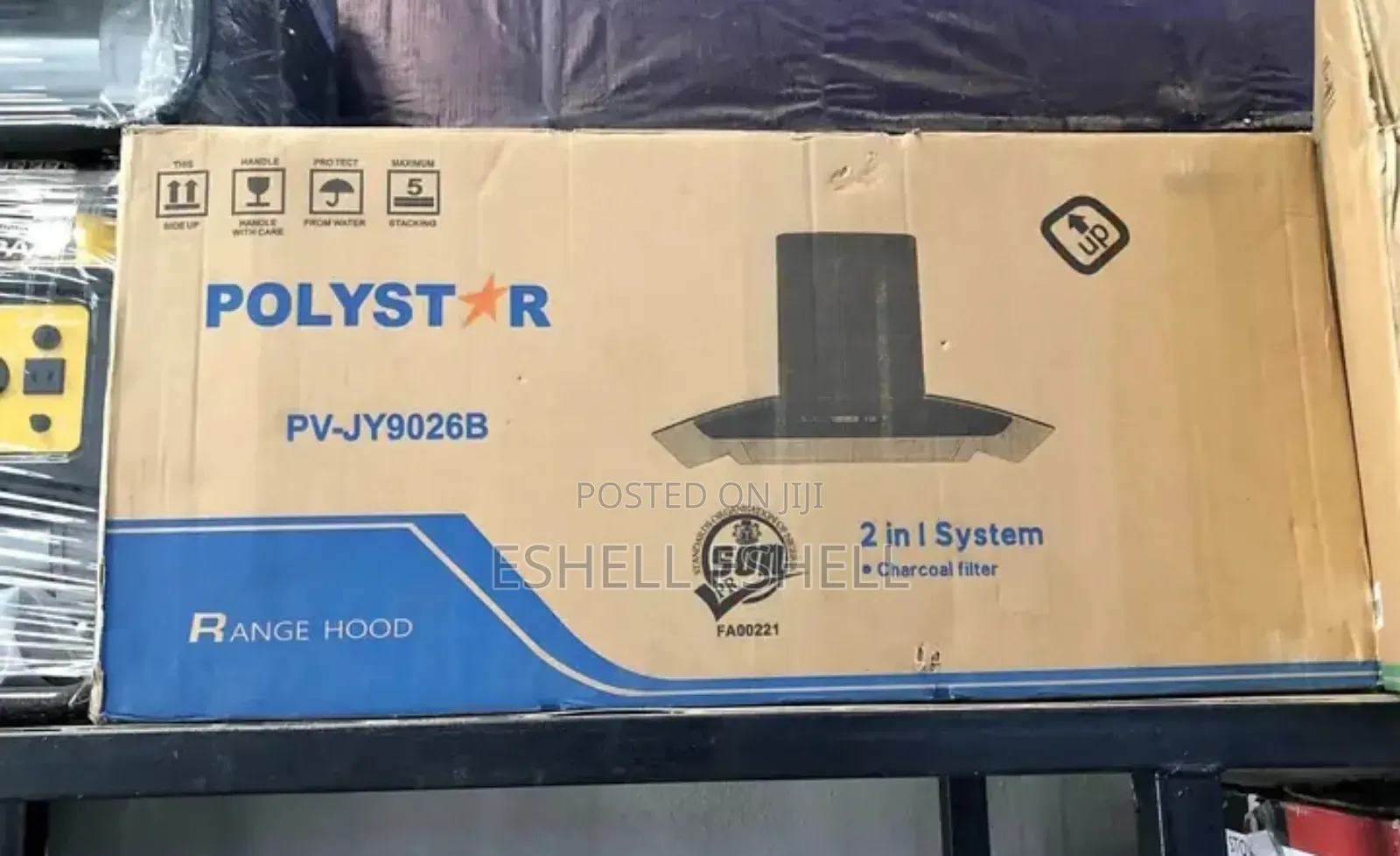 Polystar 90cm Digital Smoke Extractor
