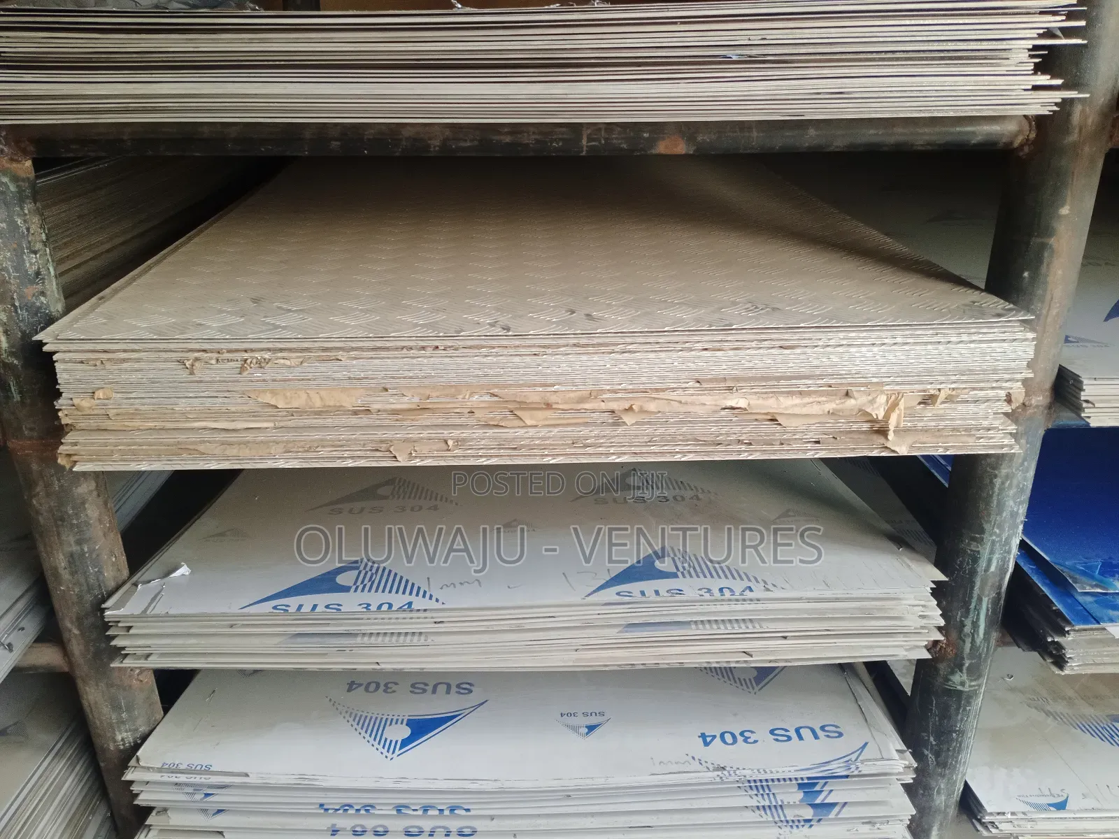 3mm Stainless Plate by 1.2mm × 2.4mm 304
