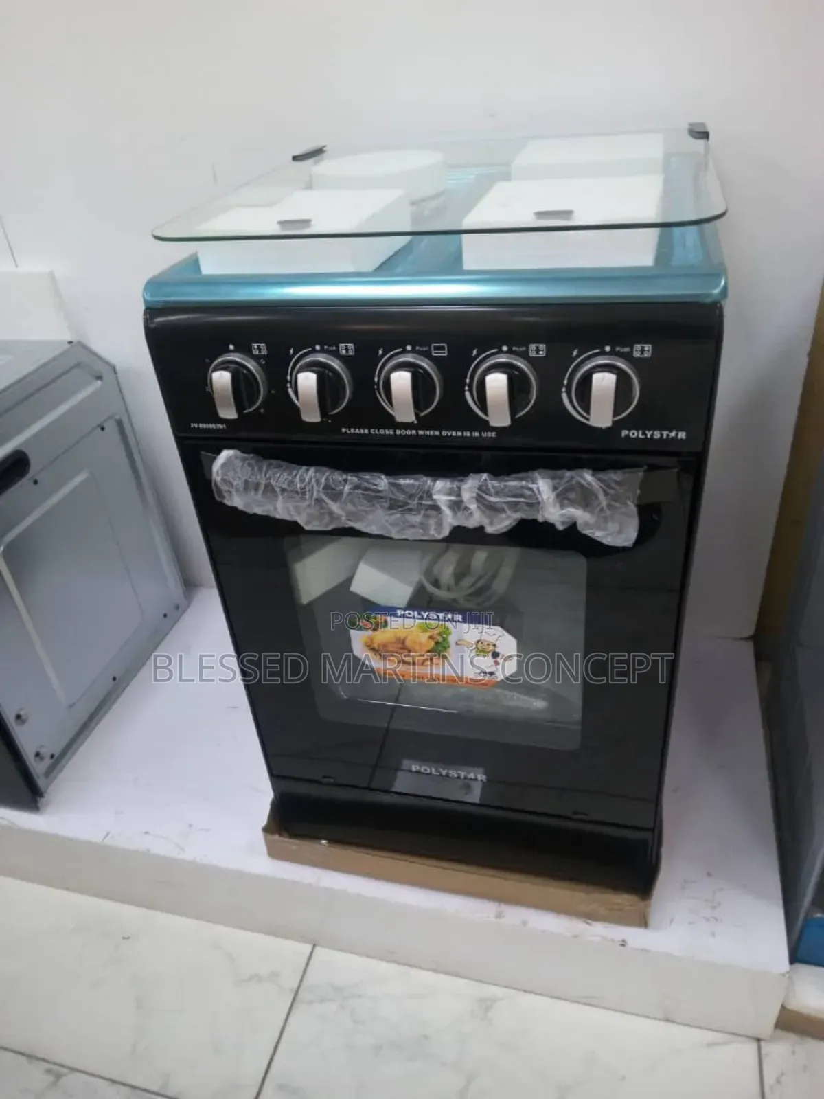 50cm 4 Ways Burner Standing Gas Cooker With Oven and Grill