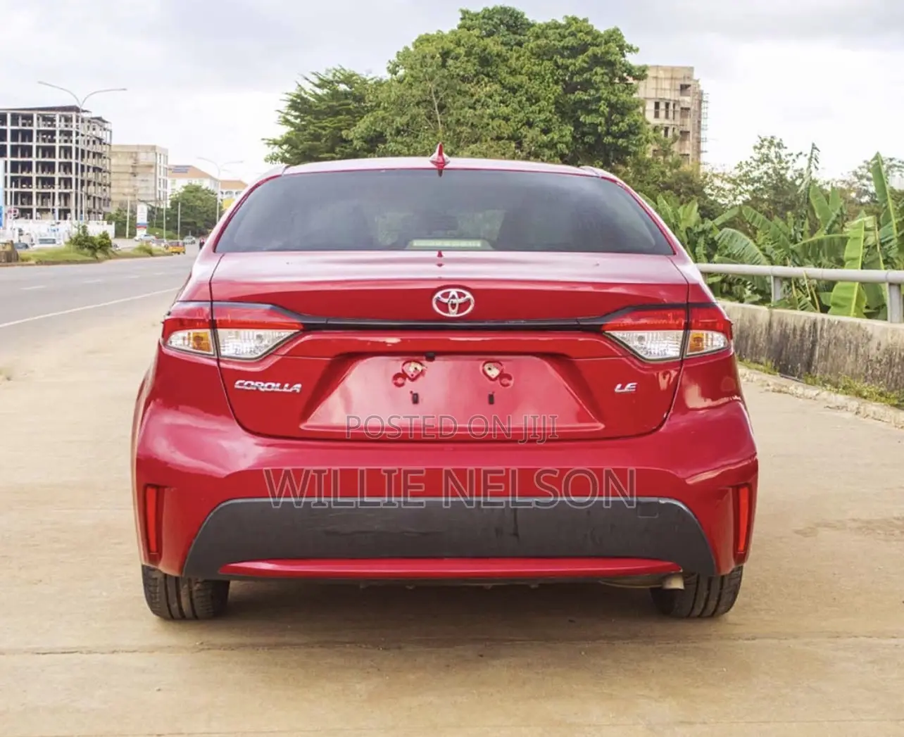 Toyota Corolla LE 2020 Red