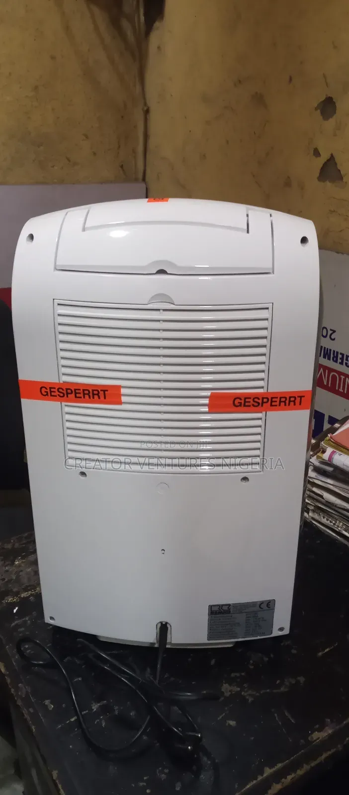 Dehumidifier Remko 32 Lts,Remove Mist,Waiters,Odours,with Air Purifier