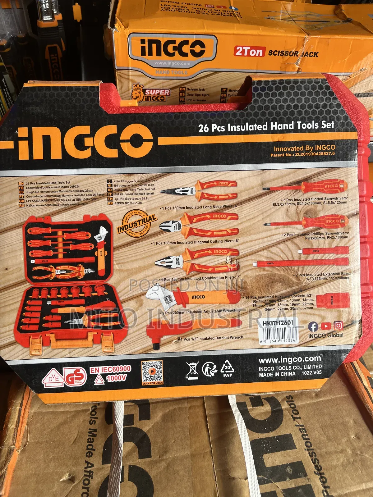 26 PCS Ingco Insulated Hand Tools