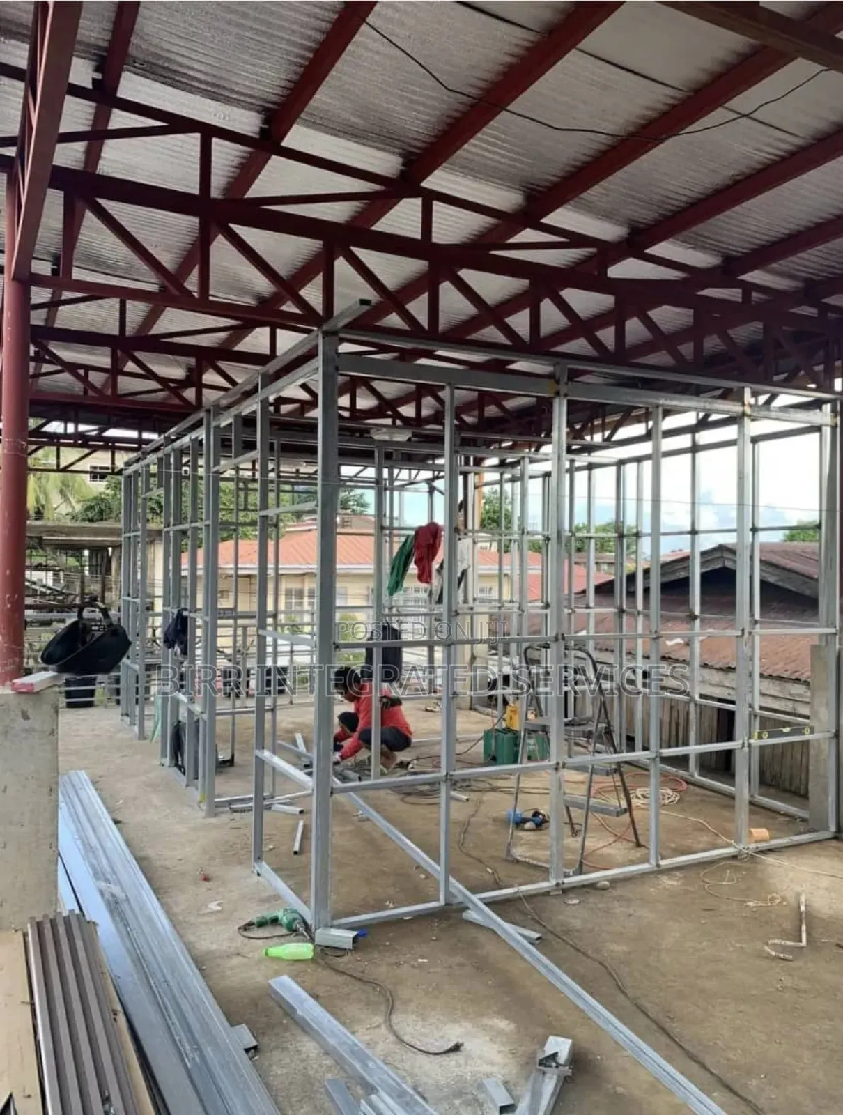 Steel Trusses And Roofing