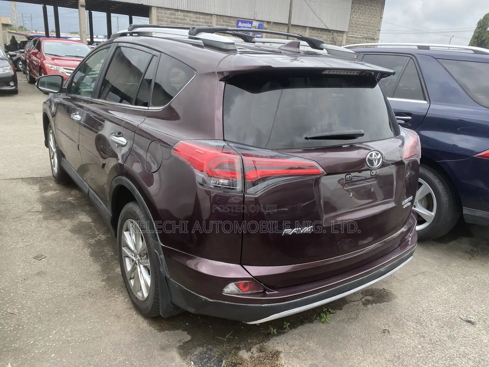 Toyota RAV4 Limited 4dr SUV AWD (2.5L 4cyl 6A) 2018 Purple