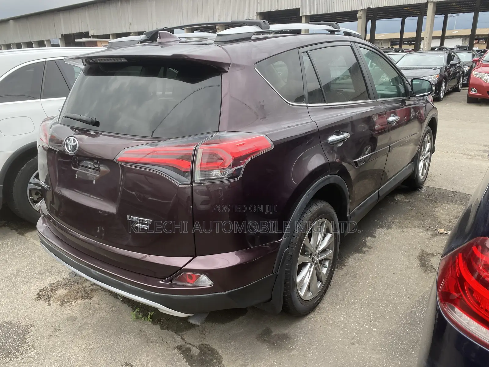 Toyota RAV4 Limited 4dr SUV AWD (2.5L 4cyl 6A) 2018 Purple