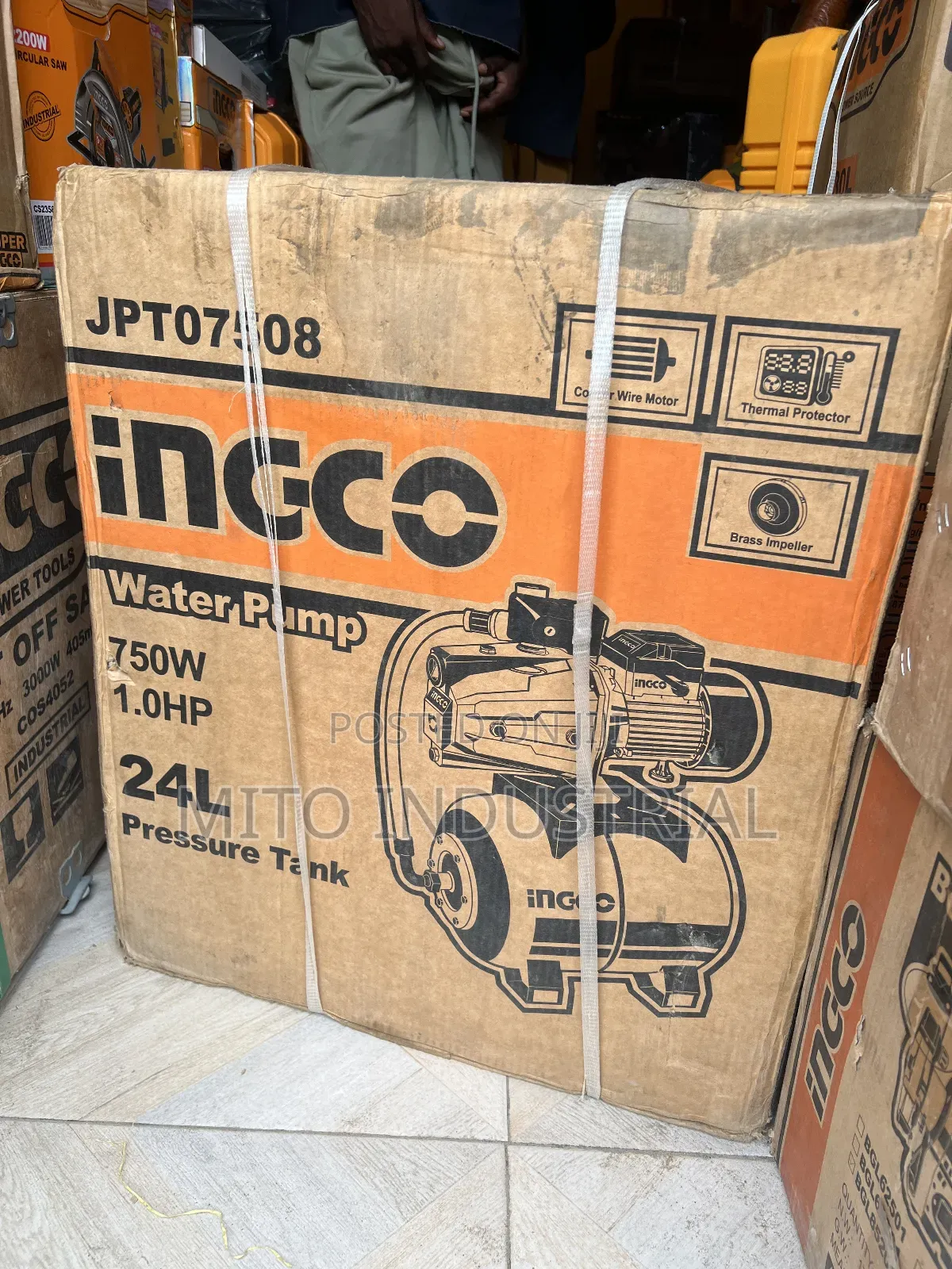 Ingco Jpt07508 Water Pump.