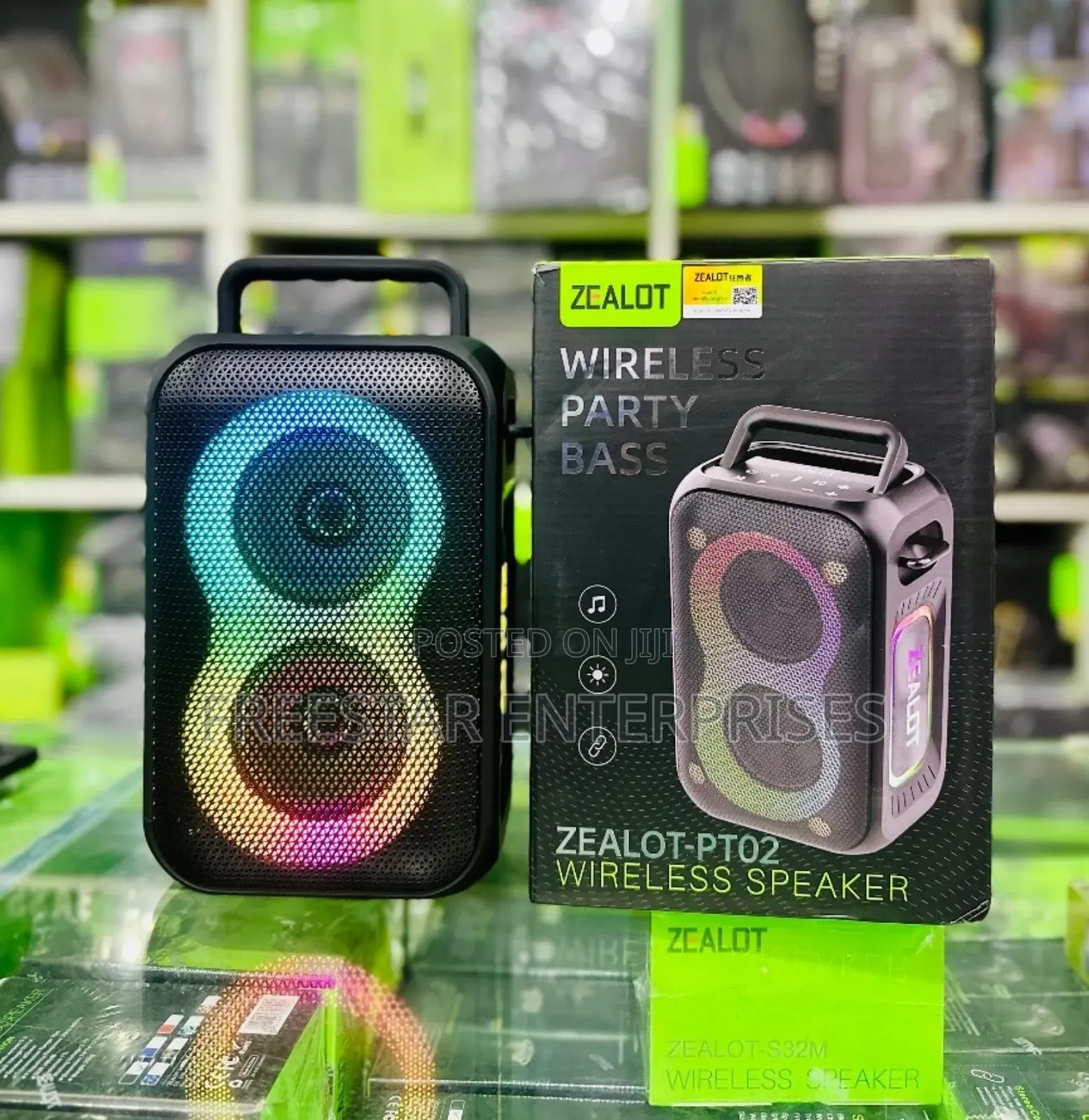 Zealot Pt02 Bluetooth Speaker. Zealot Pto2 Mp3 Player.