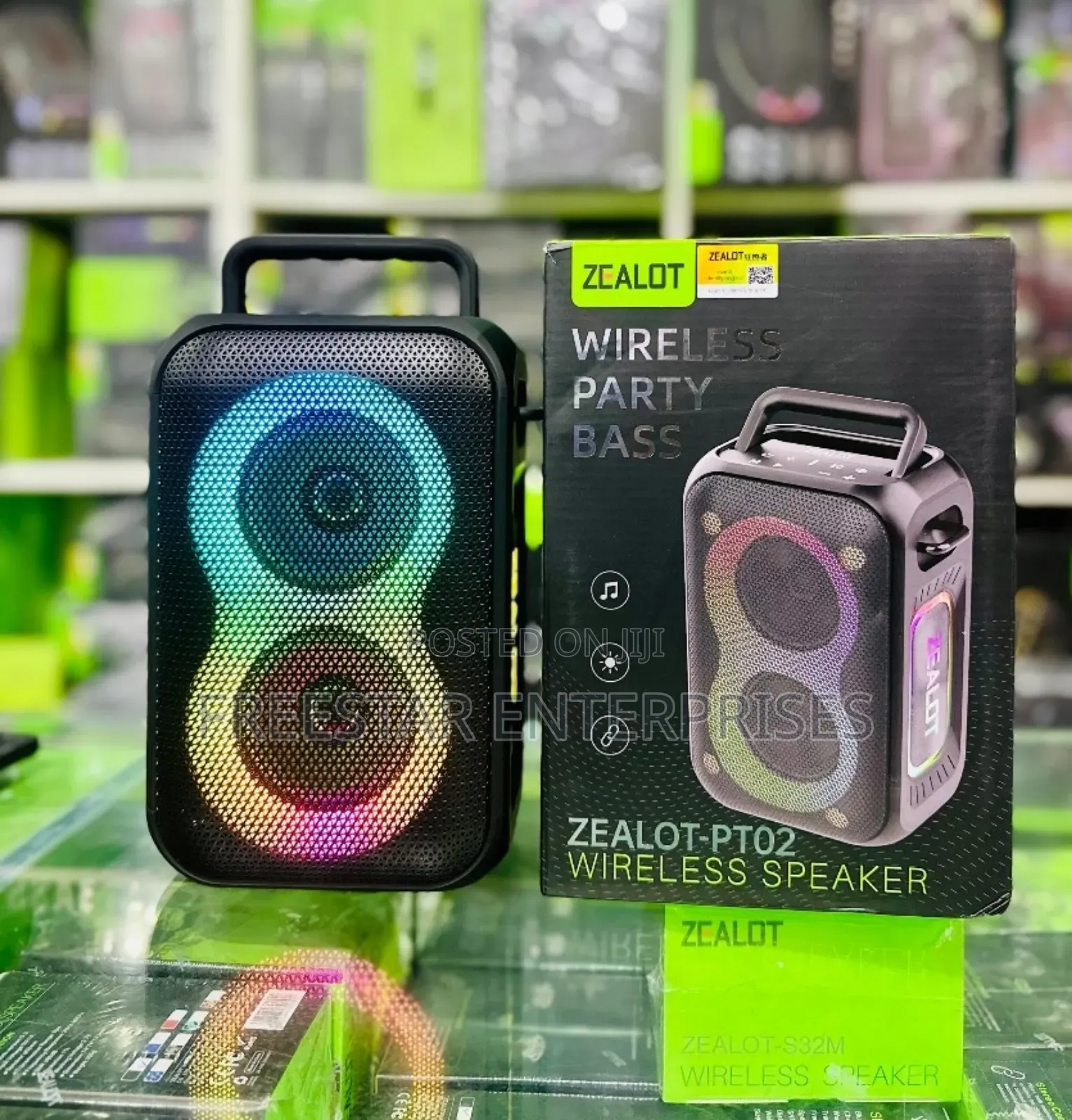 Zealot Pt02 Bluetooth Speaker. Zealot Pto2 Mp3 Player.