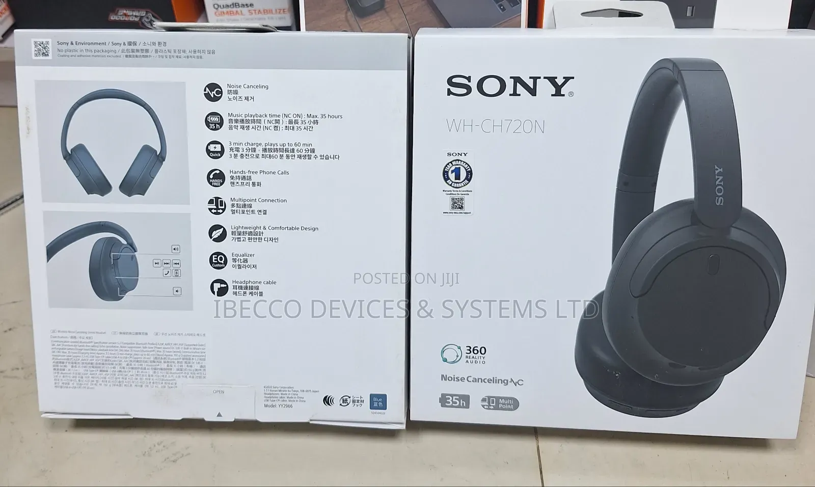 Sony Whh-ch720n Headphones
