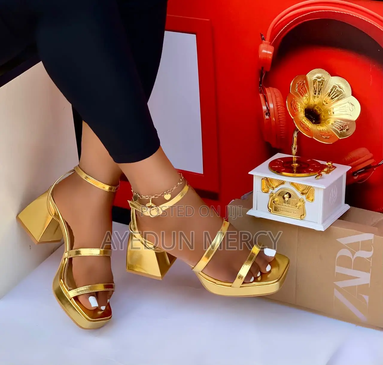 Quality Ladies Heel Sandal