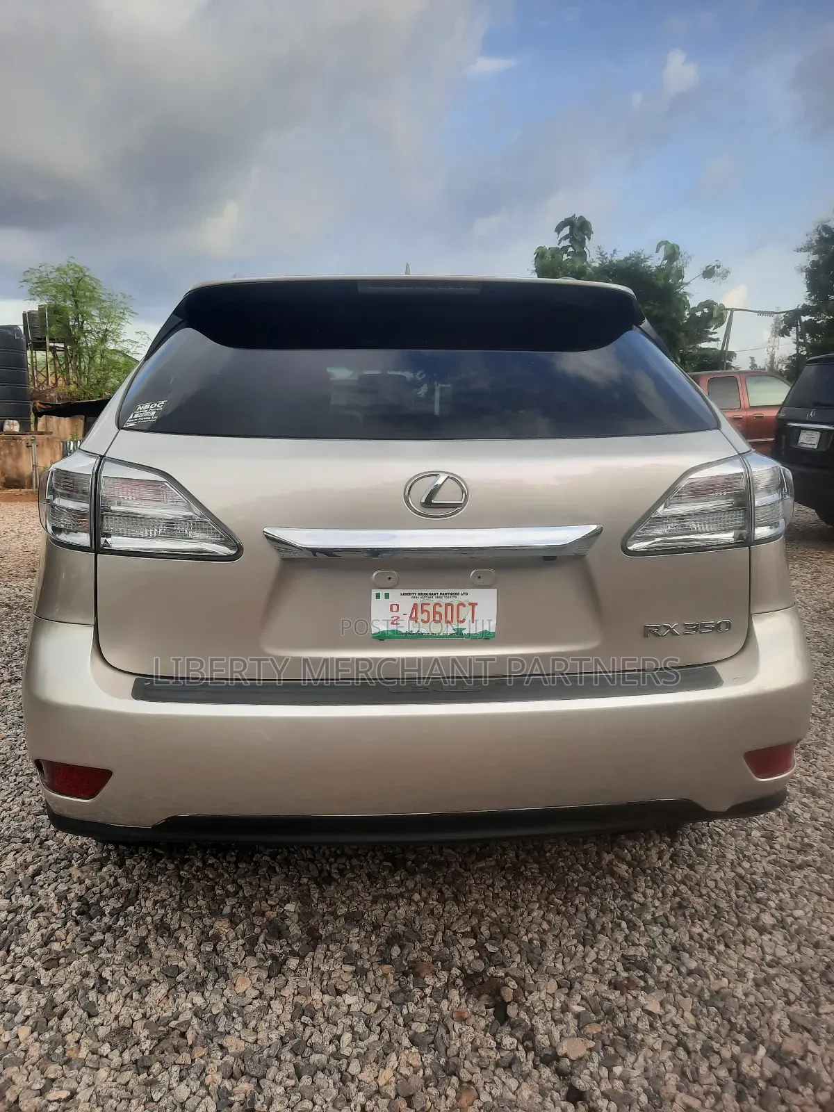 Lexus RX 350 2011 Gold