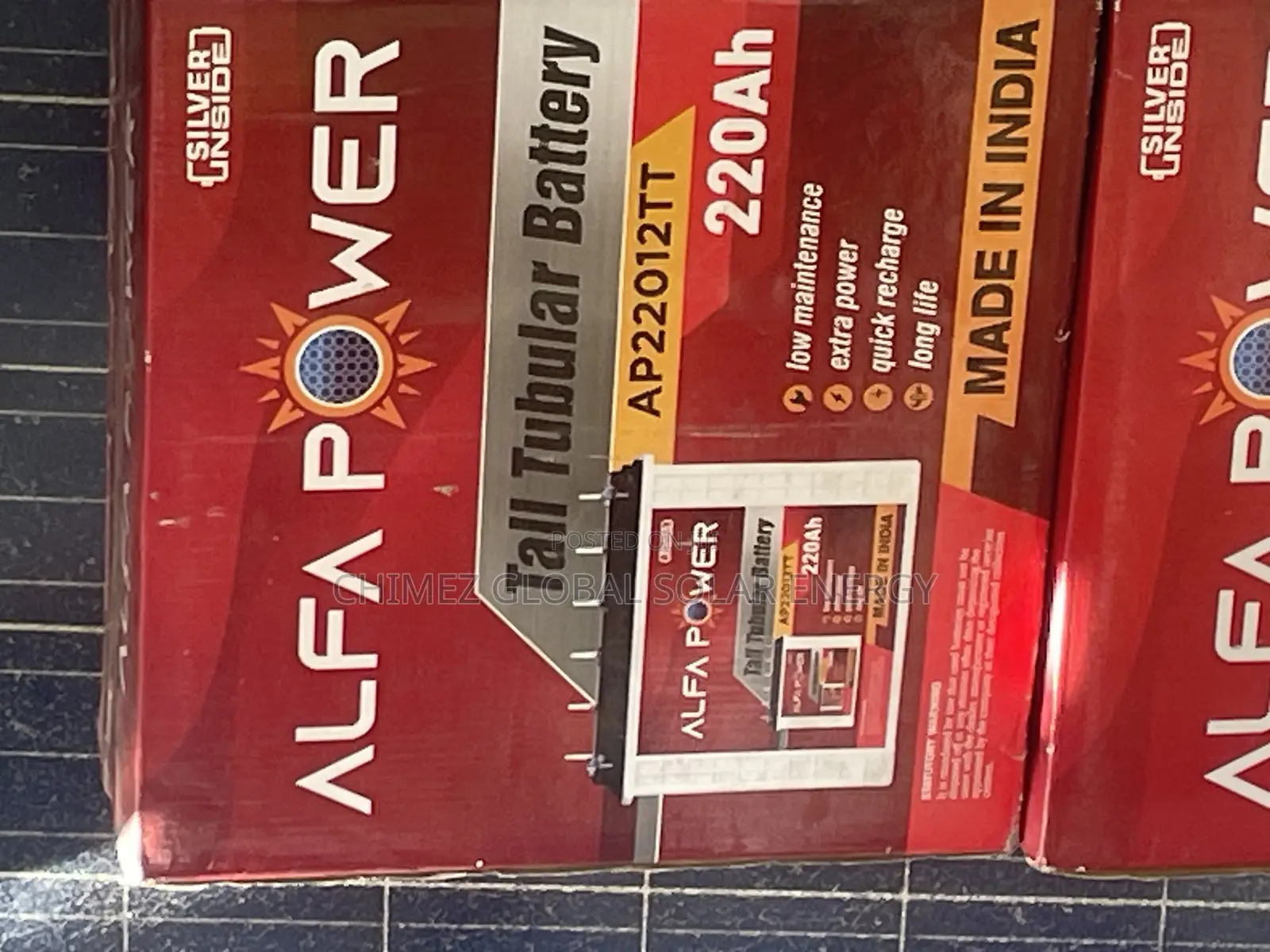 Alpha Power Tubular Battery