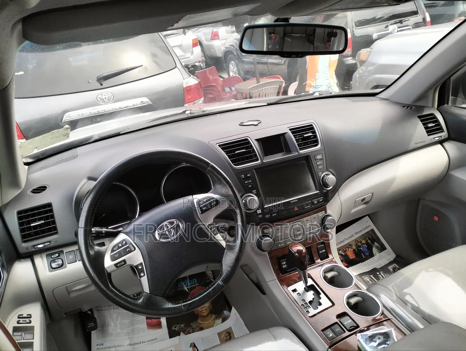 Toyota Highlander Limited 3.5l 4WD 2013 Silver