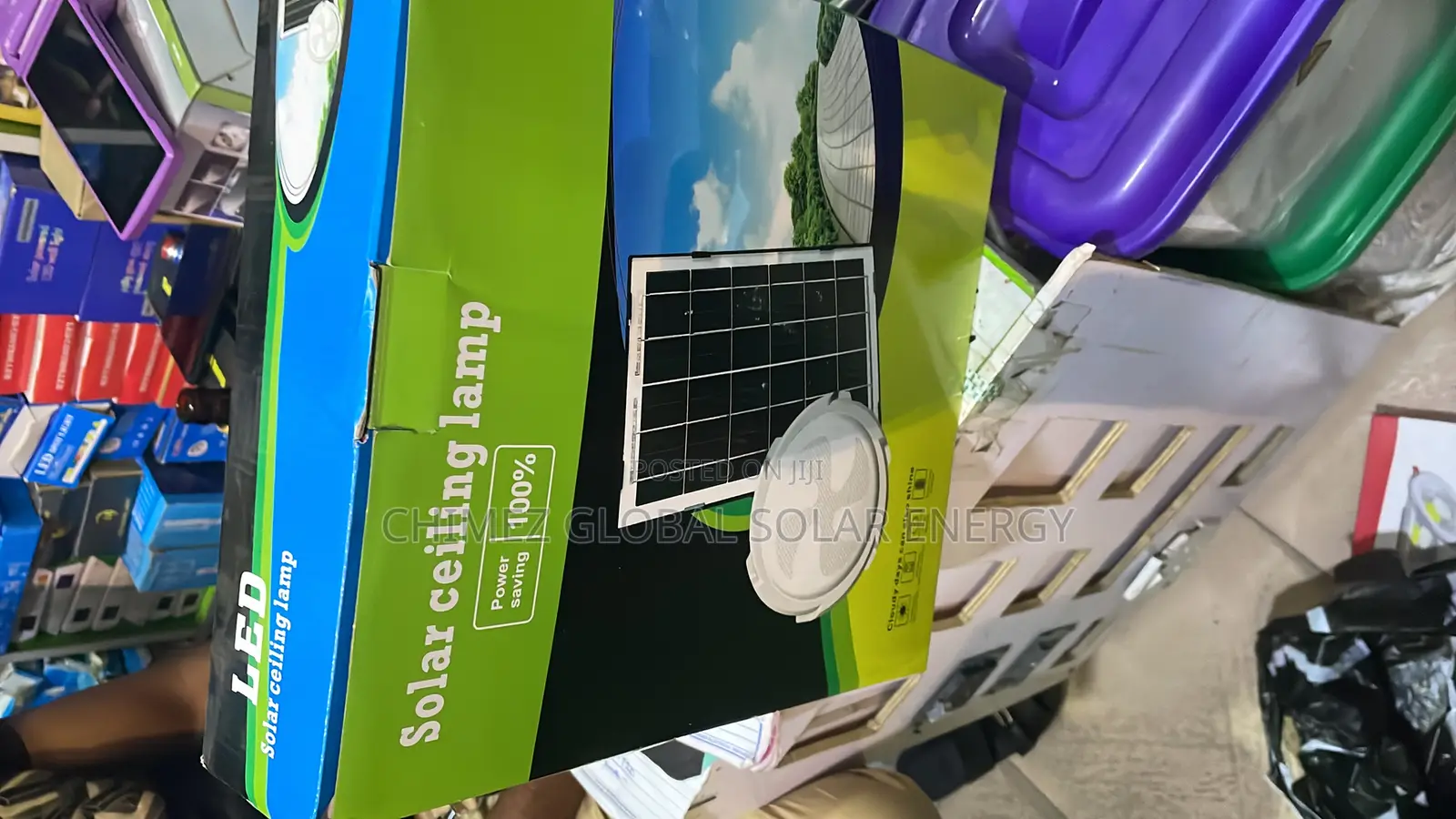 Led Solar Ceiling Lamp