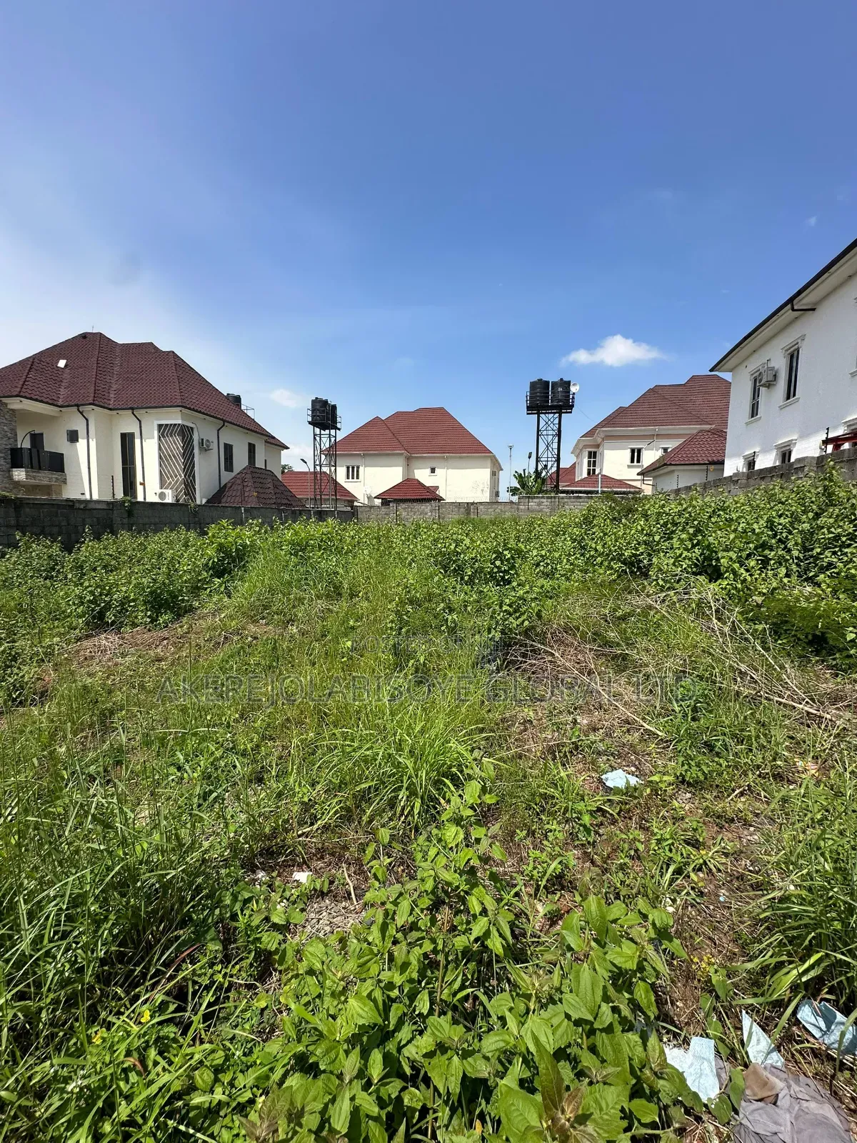 600sqm of Land for Fully Detached Duplex With Bq