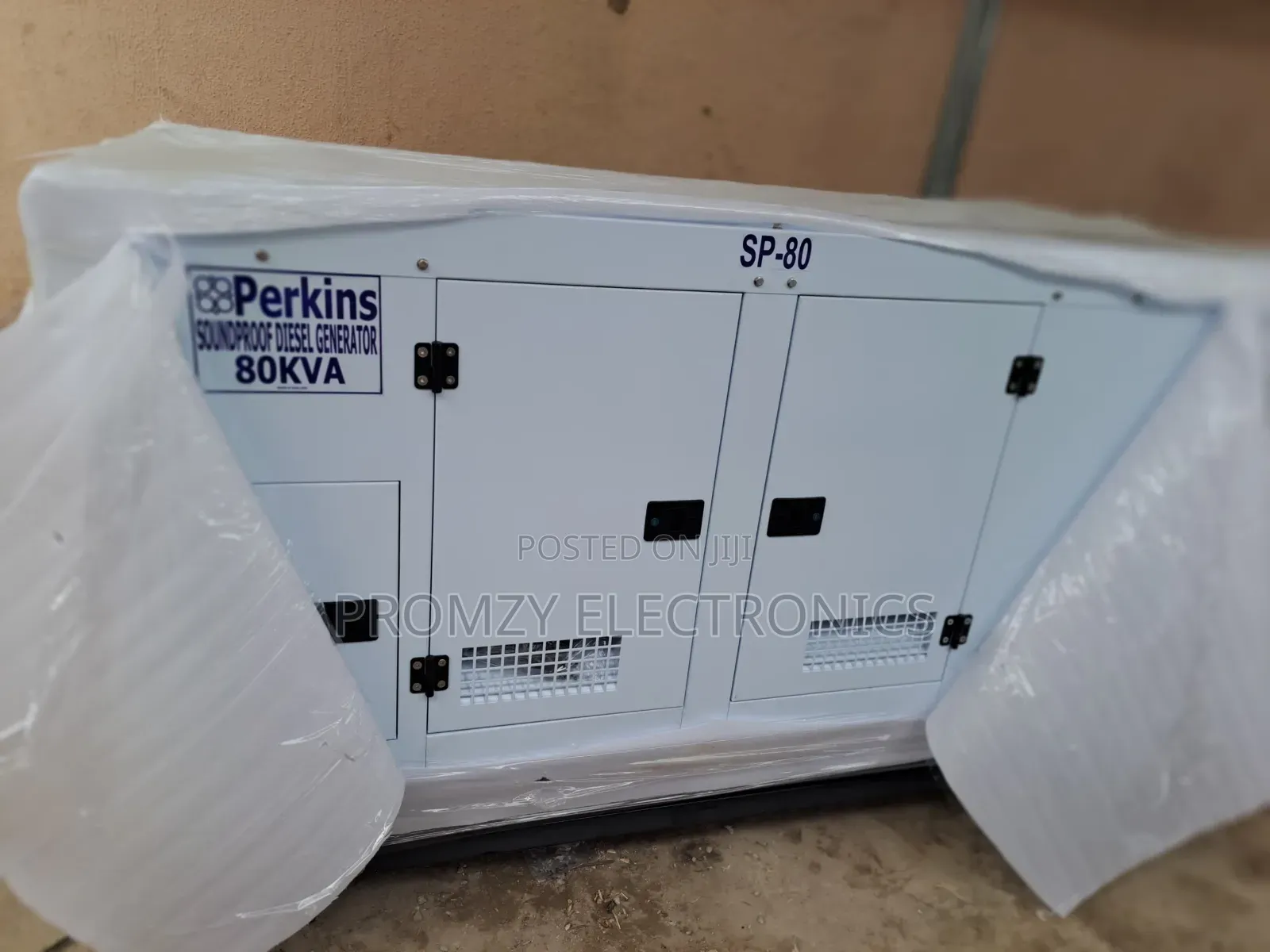 Original 80kva Perkins Diesel Soundproof Generator 2years Warranty