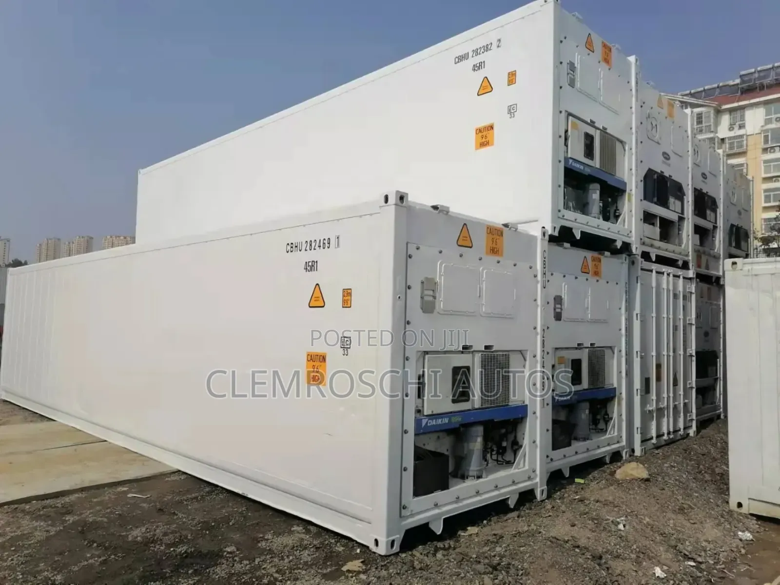 High Quality Certified Complete Brand New Thermo Cooling Container.