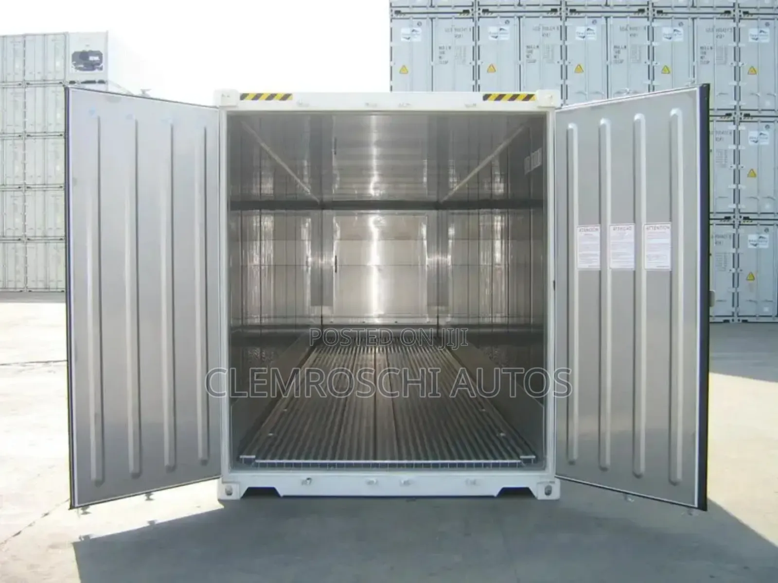 High Quality Certified Complete Brand New Thermo Cooling Container.
