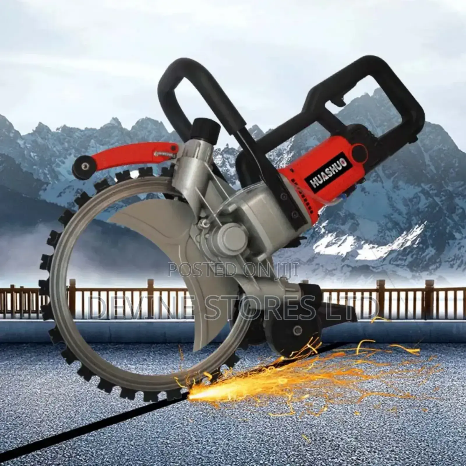 Electric Concrete Wall Cutter Machine