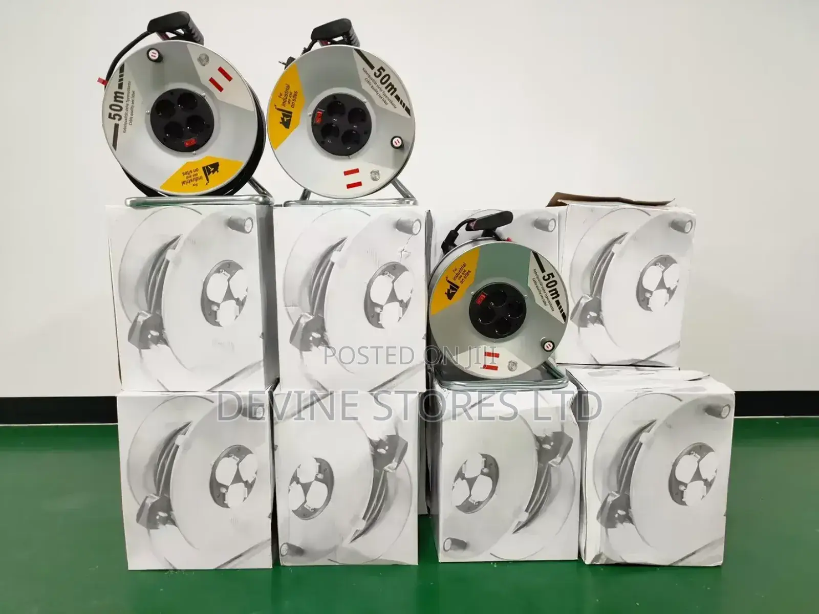 50 Meter Extension Cable Reels