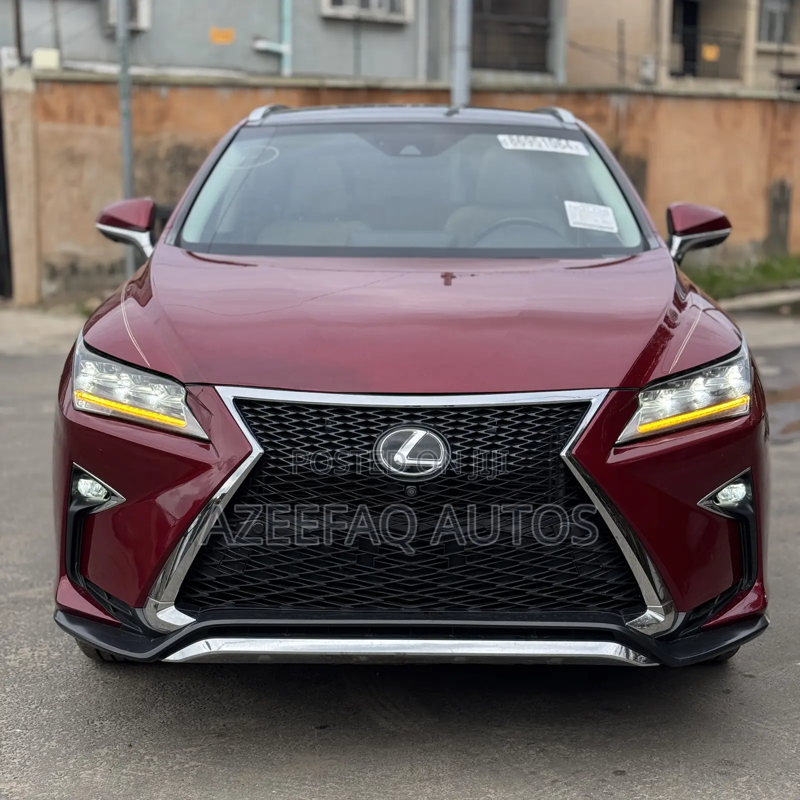 Lexus RX 350 FWD 2017 Red