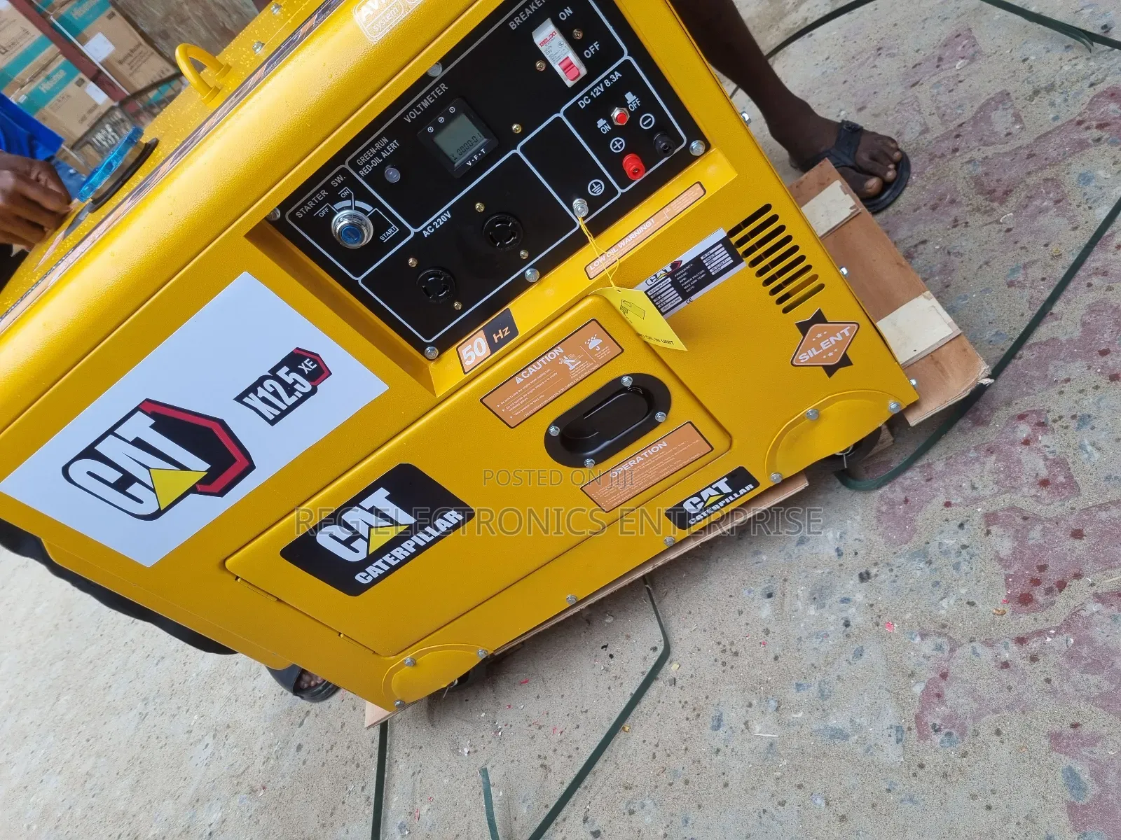 Sound Proof 12kva Cat Diesel Generator