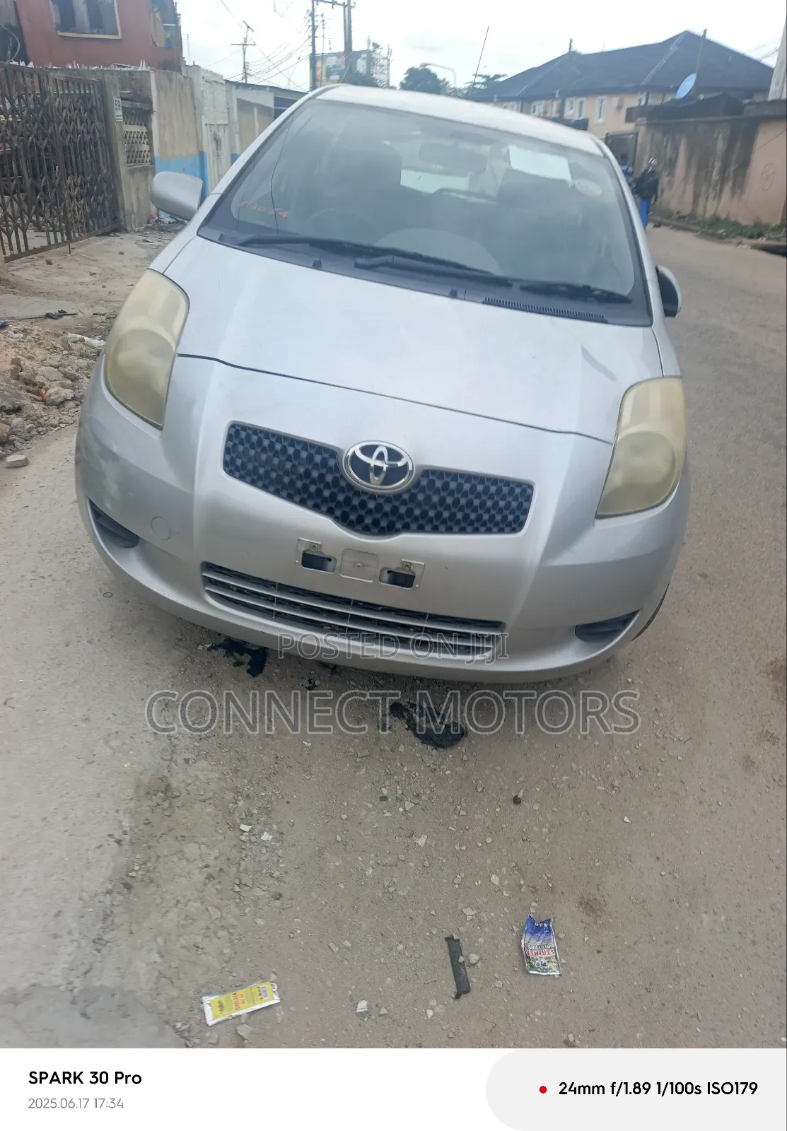 Toyota Yaris 2008 Silver
