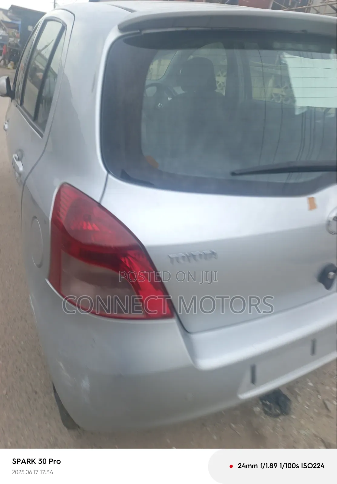 Toyota Yaris 2008 Silver