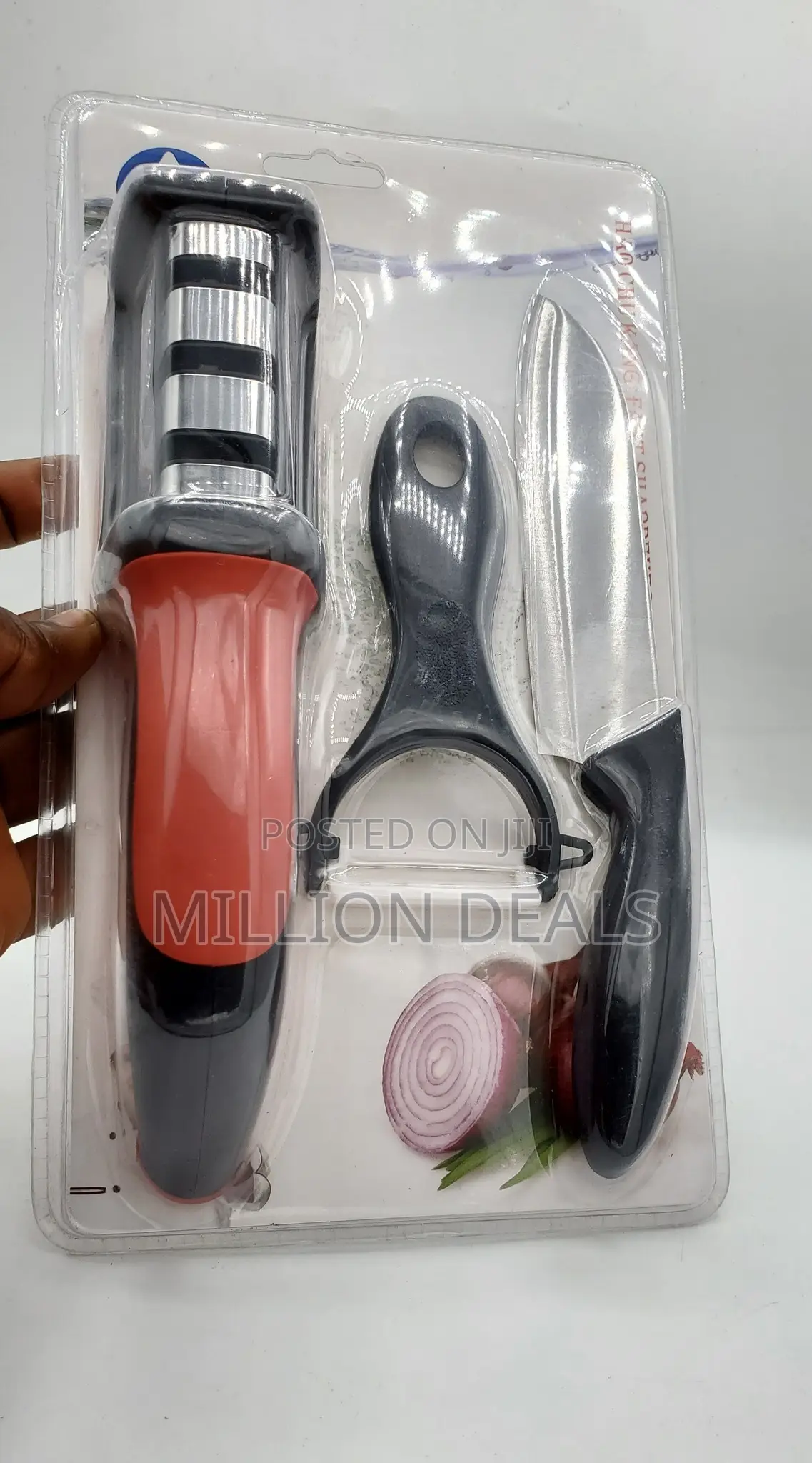 3in1 Knife, Sharpener N Slicer