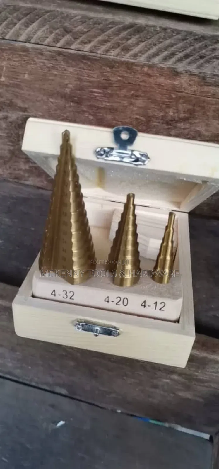 Sthor 22616 3pcs Step Drill Set – Titanium Coated Hss 4241