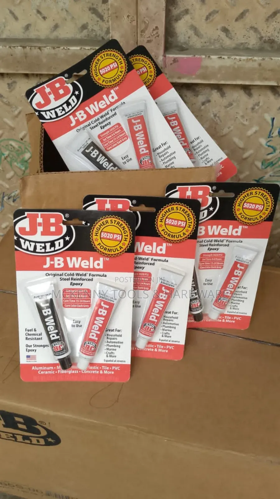 -b Weld Original Cold-weld Formula Steel