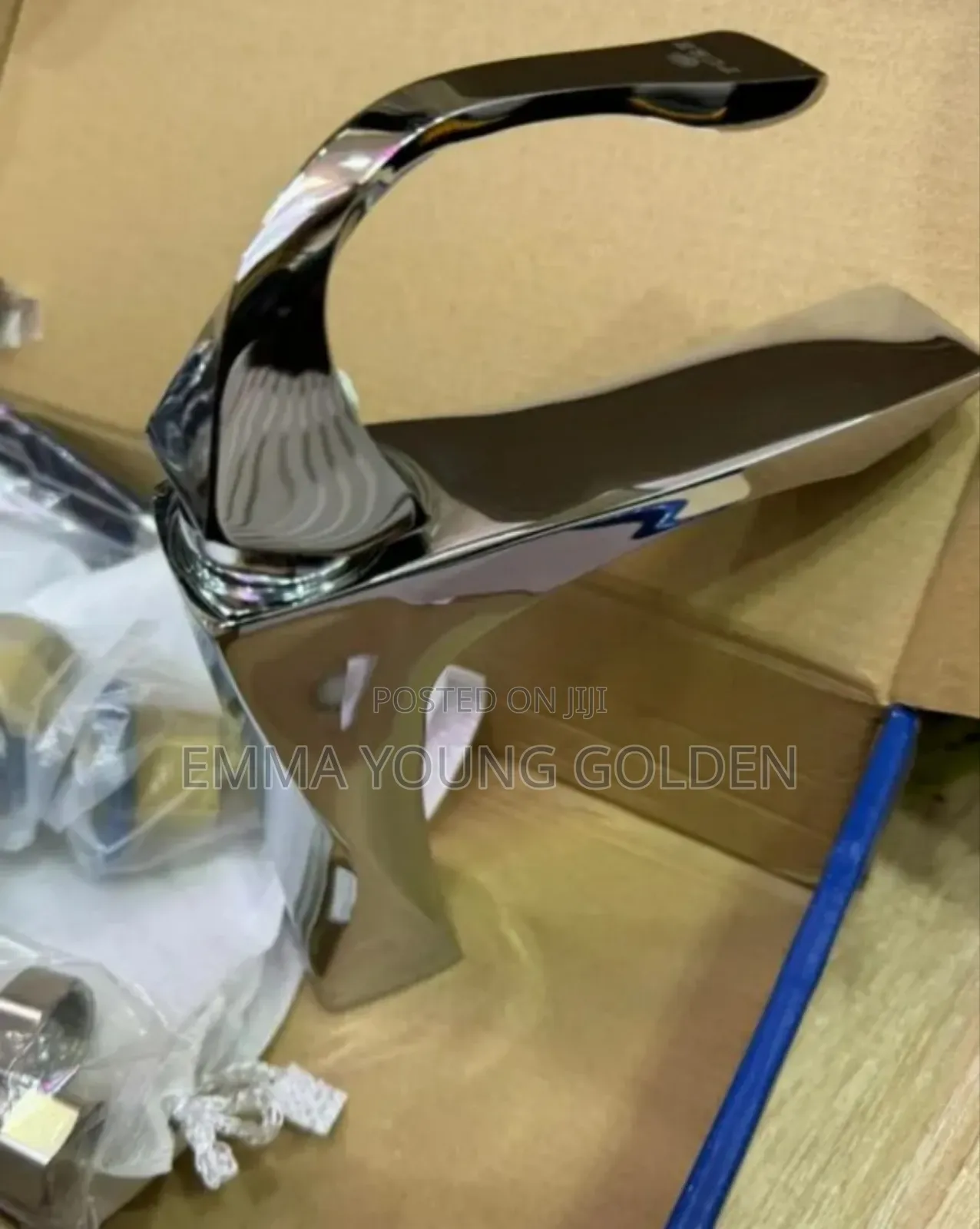 Stainless Silver Basin Mixer