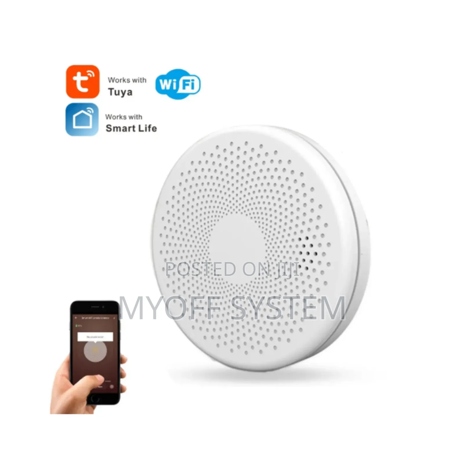 Tuya Wifi Combination Smoke And Gas Detectors