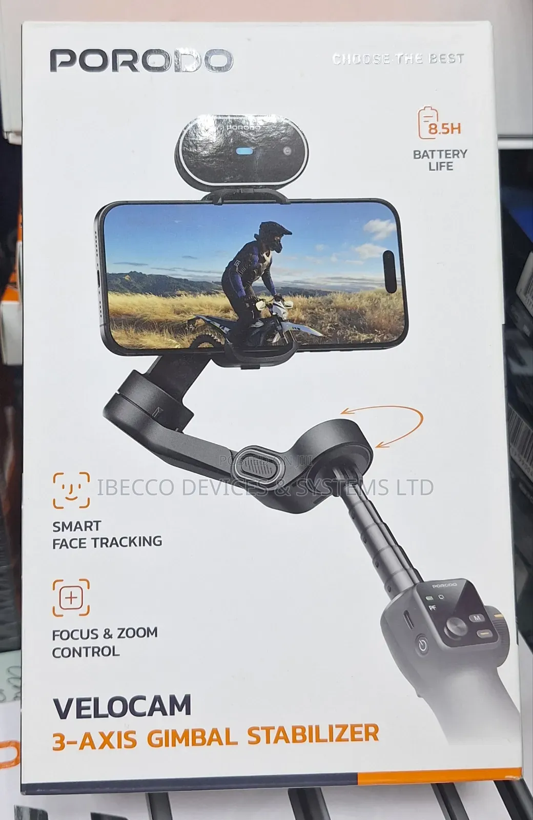 Porodo Velocam 3 Axis Starbilizer Gimbal