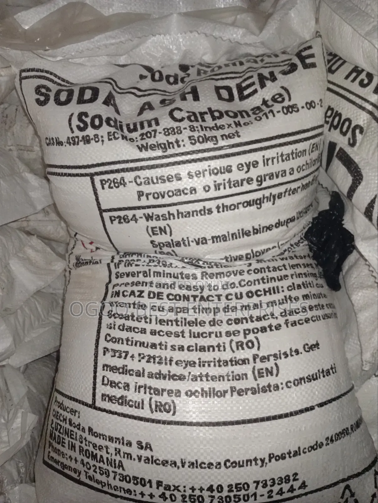 Soda Ash Dense Romania