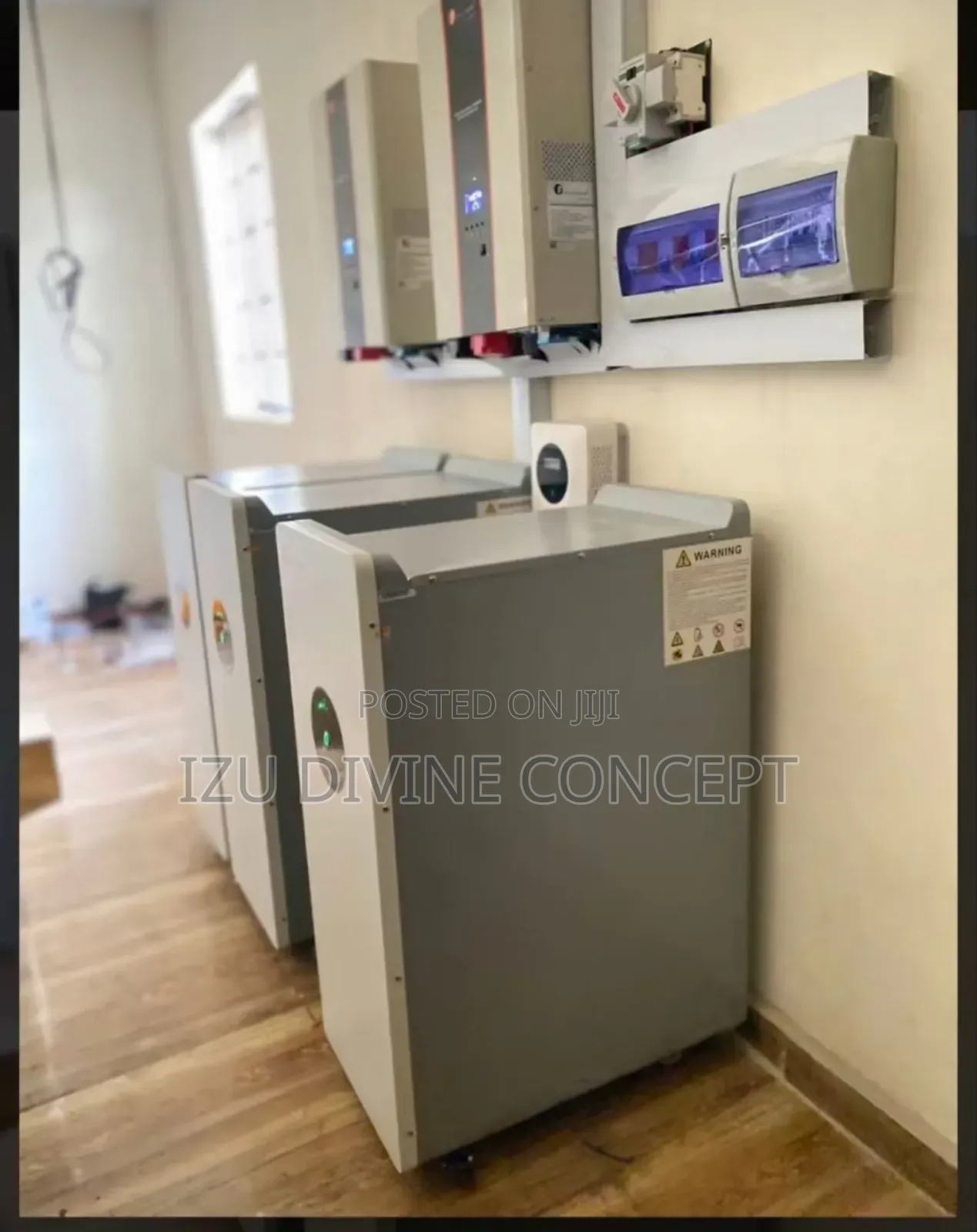 20kva Inverter Setup and 45 KWH Lithium Battery Backup
