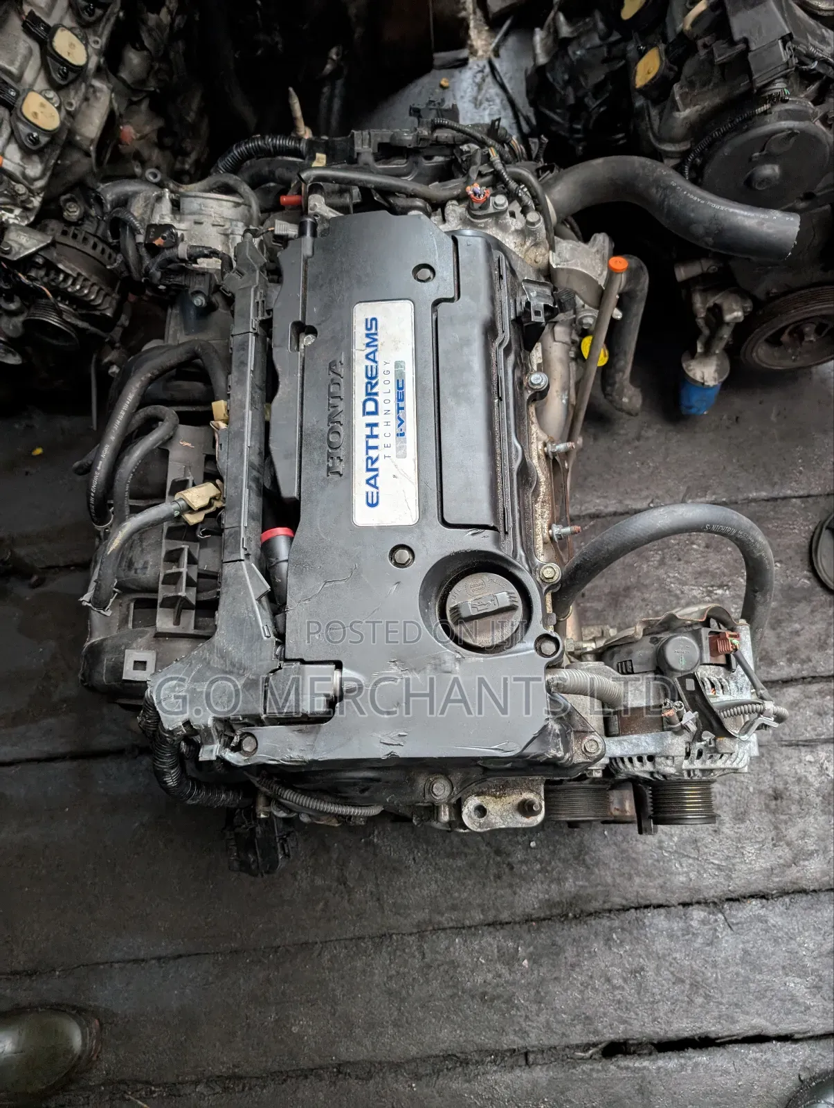 2013-2017 Honda Accord Europe K24w1 Upper Nozzles Engines