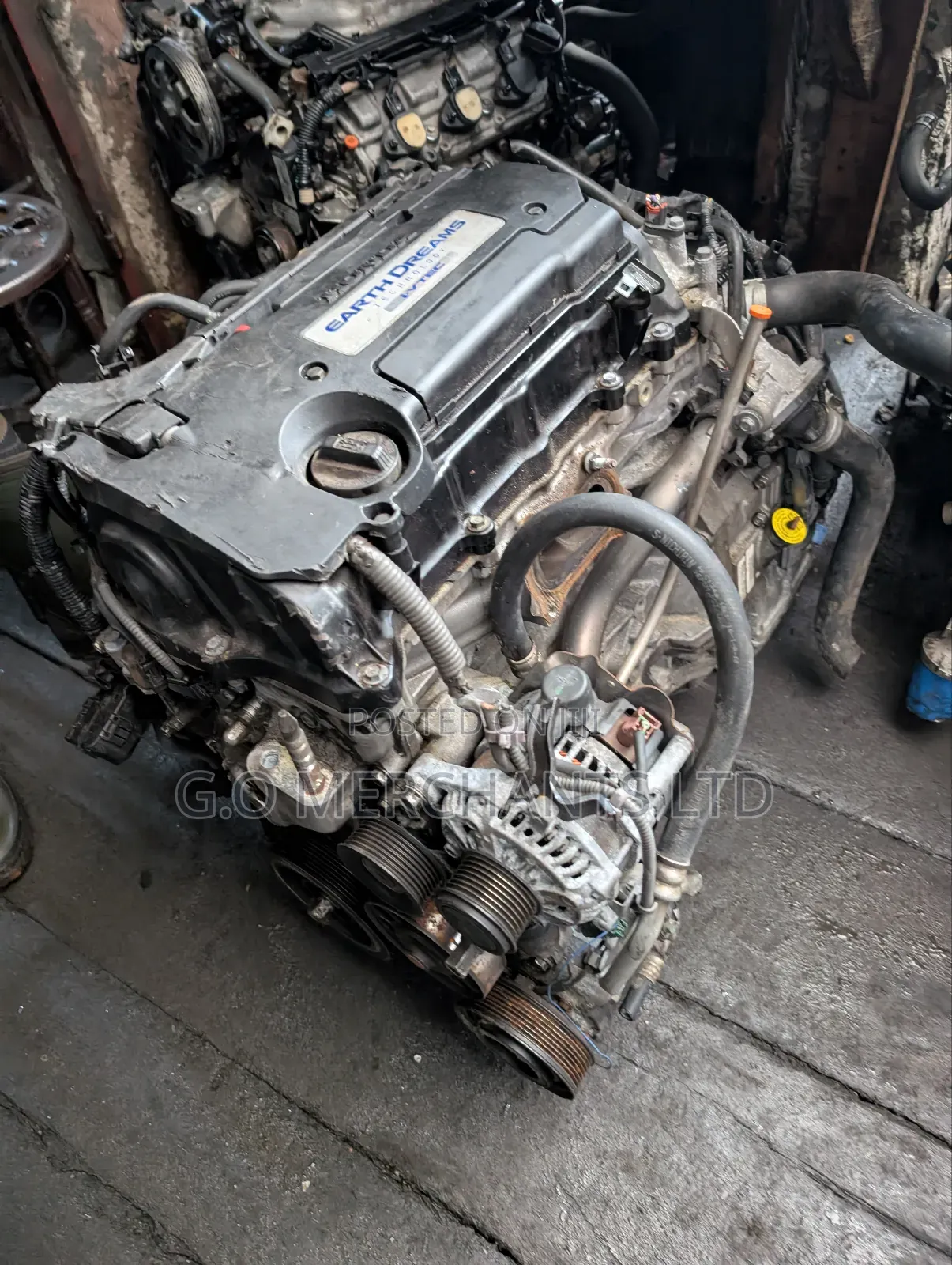 2013-2017 Honda Accord Europe K24w1 Upper Nozzles Engines