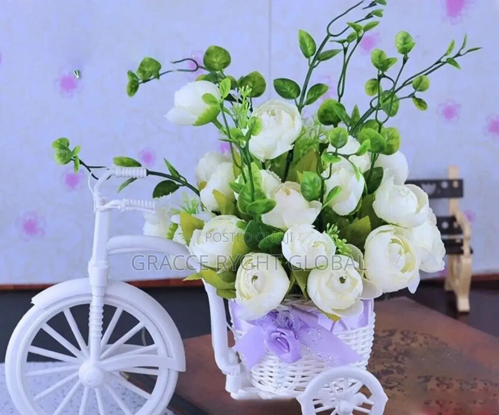Miniature Tricycle Flower Vase