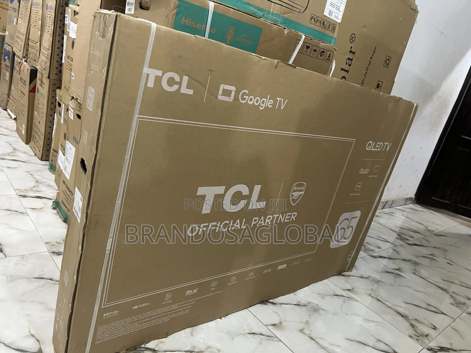 TCL 65 Inches Qled Tv /65p7k/Qled/Google