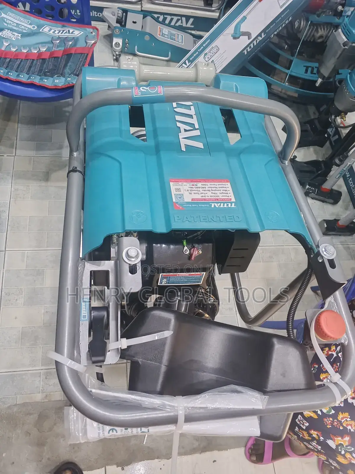 4.0hp Gasoline Total Tamping Rammer