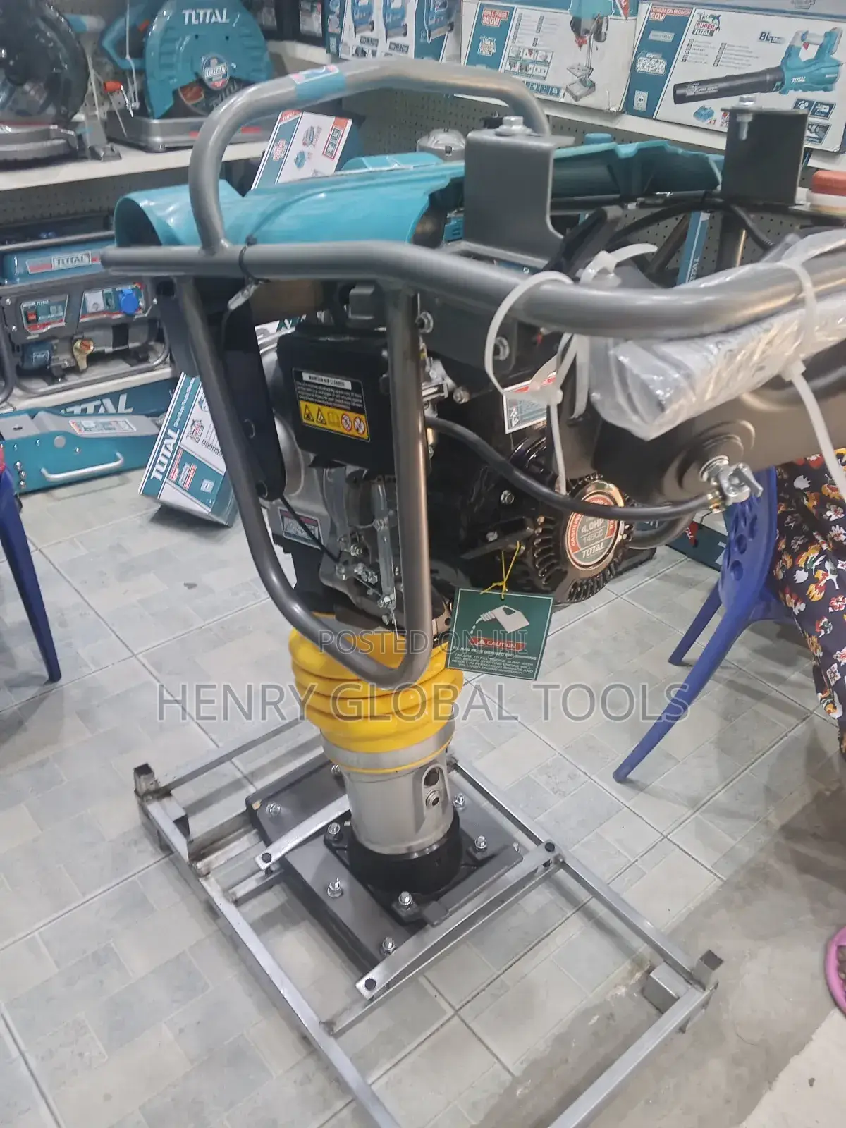 4.0hp Gasoline Total Tamping Rammer