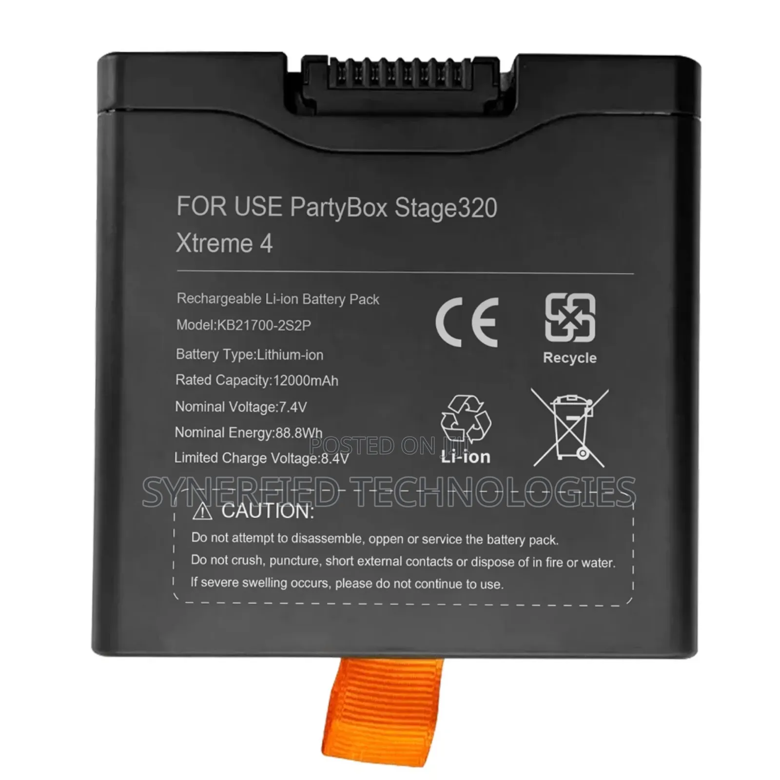 JBL Partybox Stage 320 Batteries (Factory Direct)