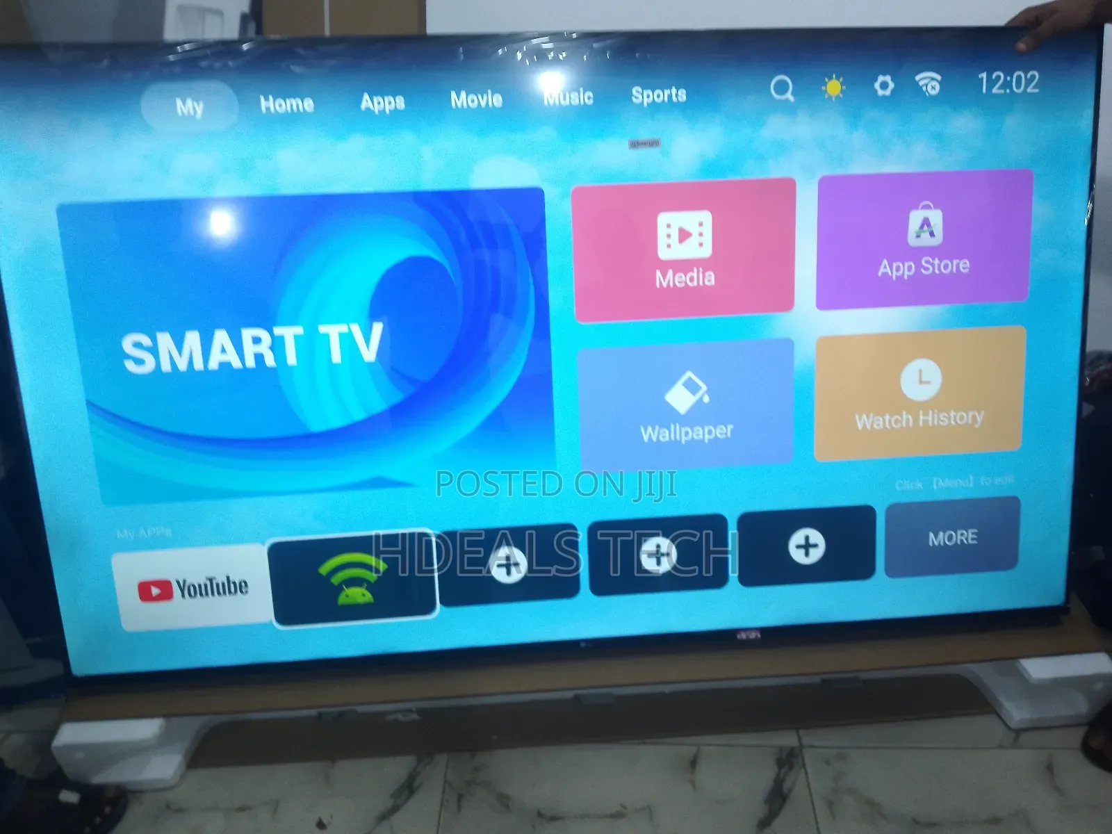 Lg 85 Smart Tv Real With Android Features Netflix + Wifi