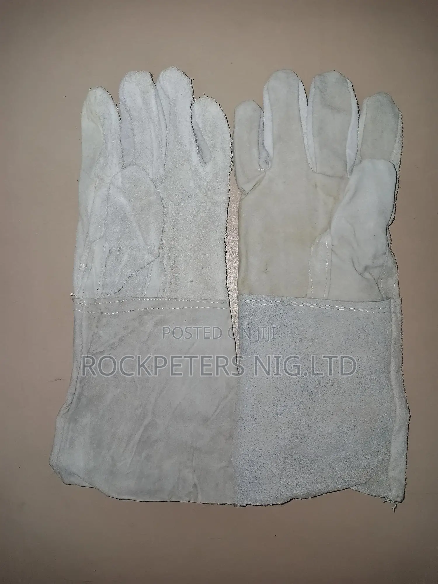 Cow Hide Full Finger Leather Glove