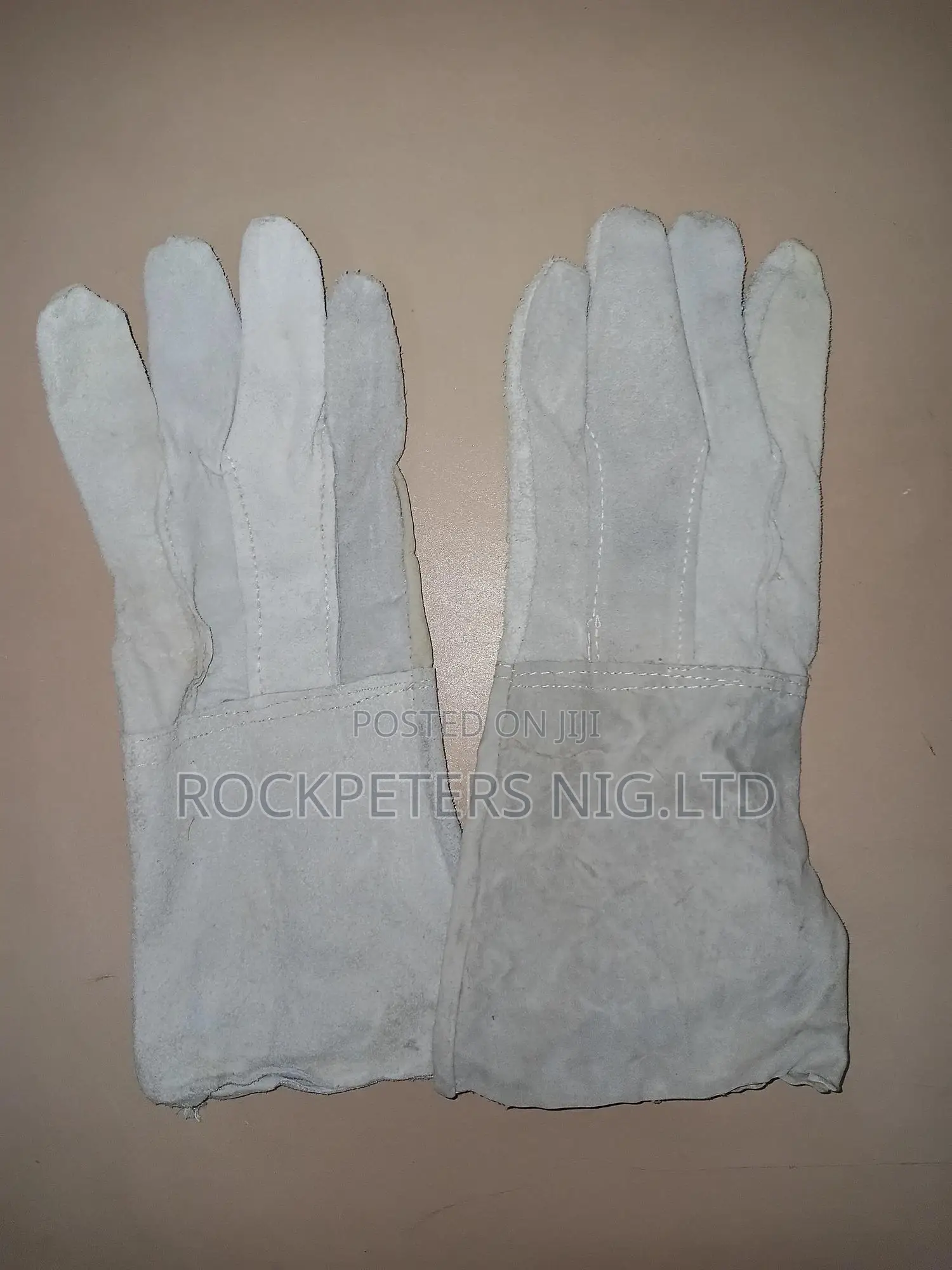 Cow Hide Full Finger Leather Glove
