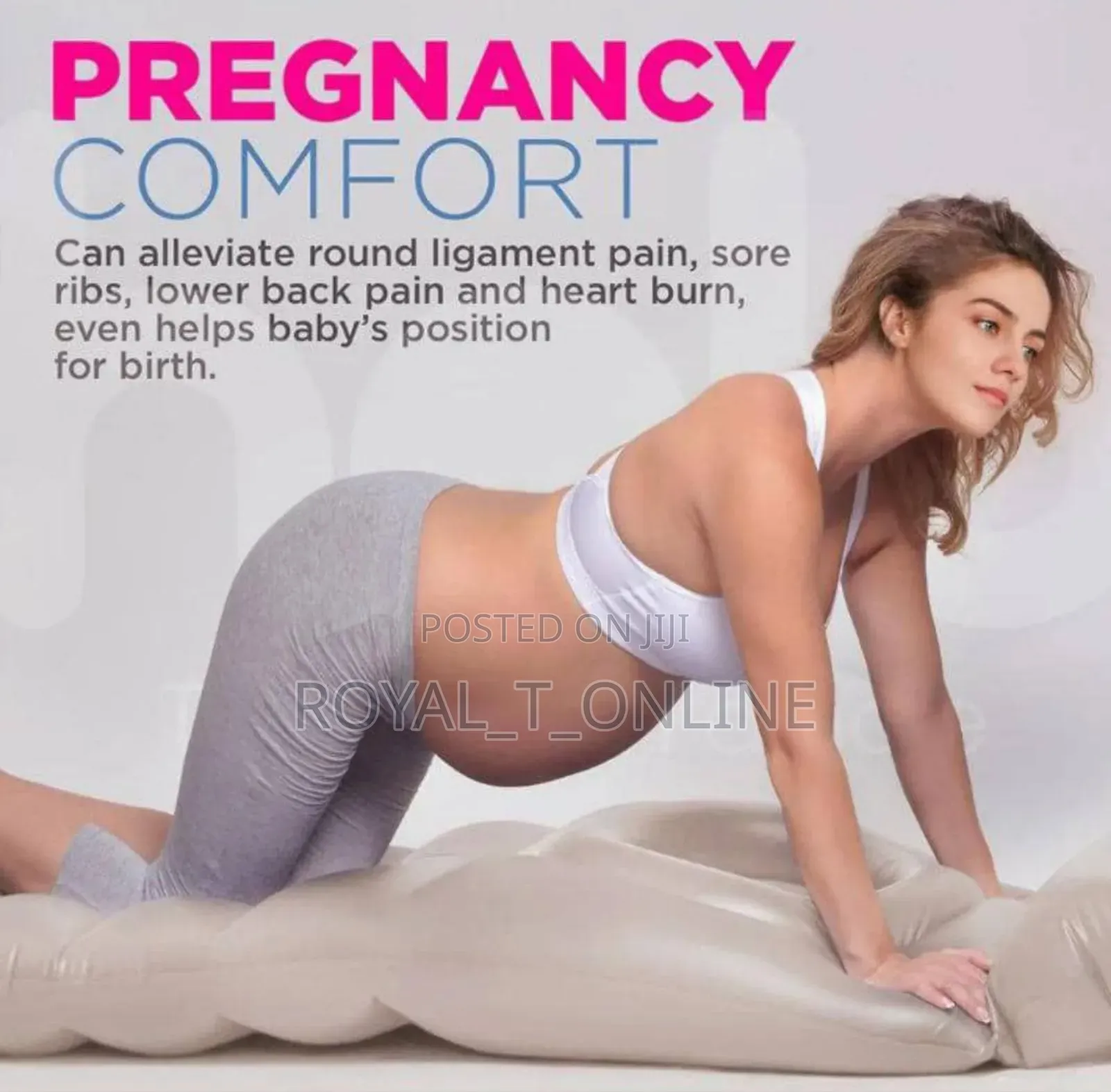 Inflatable Pregnancy Bed In Lagos. Maternity Pillow With Pump